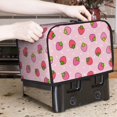 thumbnail image 2 of Funda para tostadora LUVOADALA Pink Cute Strawberry 2 Slice, 2 of 7