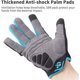 thumbnail image 5 of Guantes de Ciclismo con Pantalla Táctil Guantes MTB para Hombre Guantes de Bicicleta Acolchados con Gel Antigolpes Transpirables para Hombres y Mujeres (Azul, XL, Par), 5 of 5
