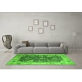 thumbnail image 3 of Ahgly Company Indoor Rectangle Oriental Green Industrial Area Rugs, 5' x 7', 3 of 4