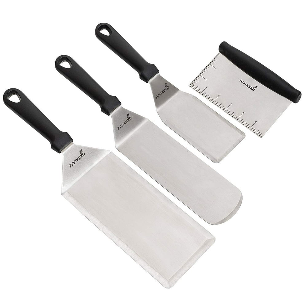 stainless spatula set