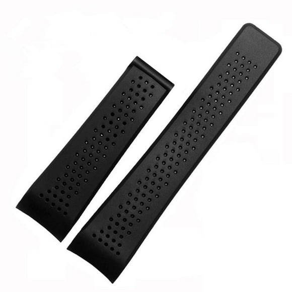 WANGQ 22mm Breathable Swimming Rubber Watchband Fit For TAG Heuer Fit For Samsung LWrist Straps With Stainless Steel Deployment Buckle