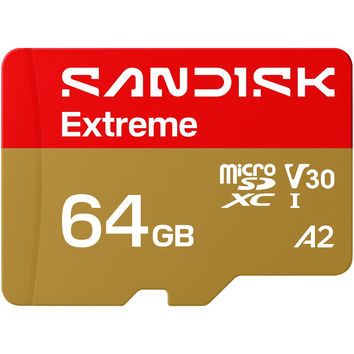 SanDisk 64GB Extreme® microSDXC™ UHS-I Card with adapter - SDSQXVF