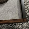 Sauder Manhattan Gate Engineered Wood Coffee Table in Rich Walnut/Slate Gray