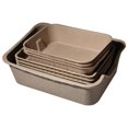 thumbnail image 4 of Caja de arena para gatos de gran tamaño, desechable, abierta, sin excrementos de gato, caja de arena para gatos extragrande y antisalpicaduras, 4 of 5