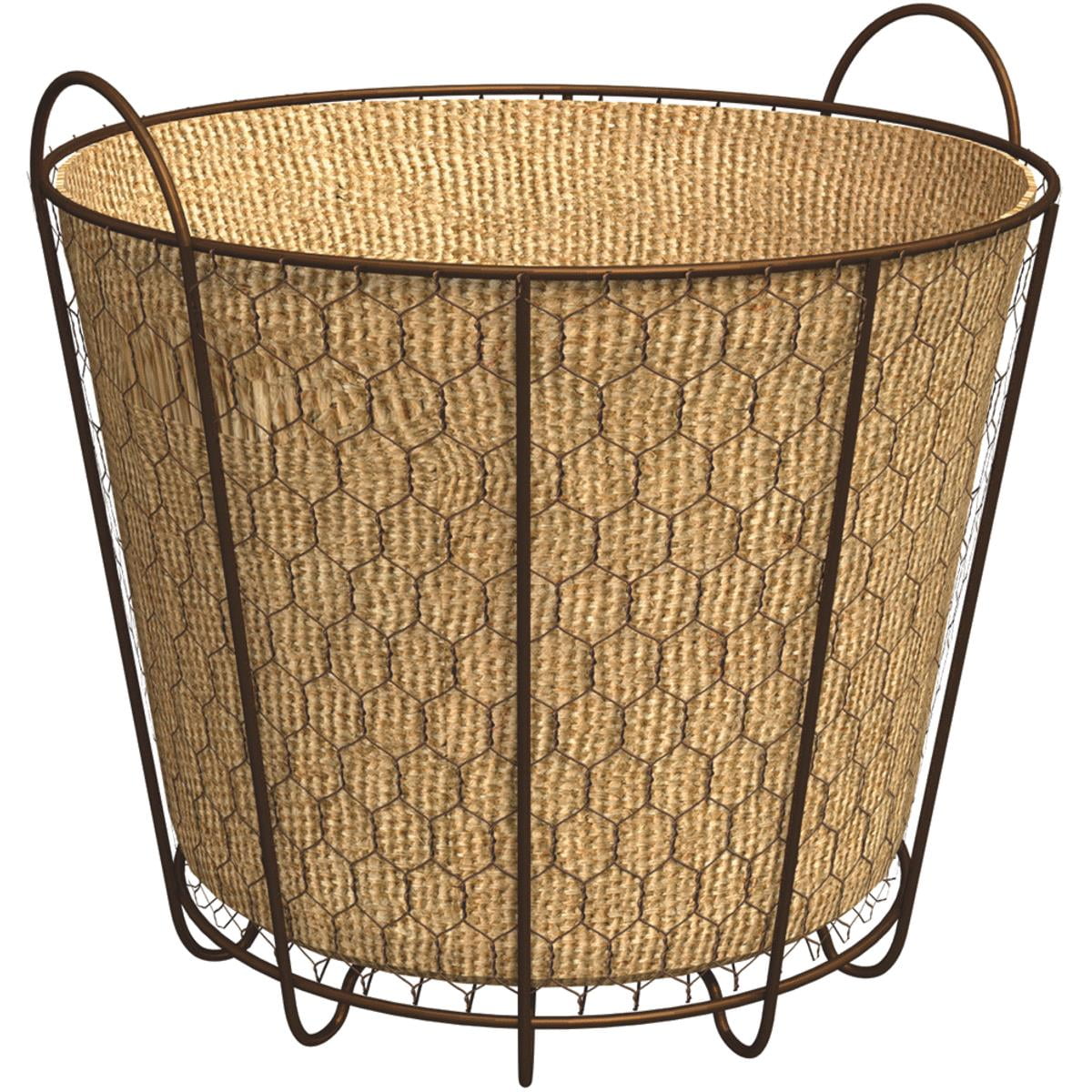 Panacea Products 3 Quart Rustic Bushel Basket 84275
