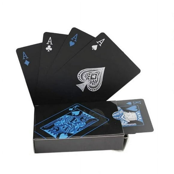 Baraja de Naipes Diversiones Bago 100% Plástico Lavable Azul