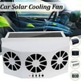 thumbnail image 5 of In Car Cooling Exhaust Fan In Car Solar Energy Charging Cycle Exhaust Fan, 5 of 8