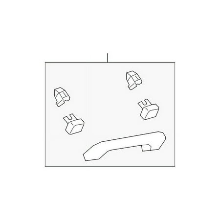 Genuine OE Toyota Assist Strap - 74610-06120-A0