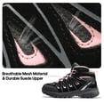 thumbnail image 3 of Botas de senderismo NORTIV 8 SNHB211W impermeables para mujer negro/rosa, 3 of 9