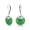 Green-Jade, variant on Bling Jewelry Womens Western Filigree Lever Back Gemstone Disc Dangle Earrings in Sterling Silver