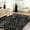 Black, variant on Avyay Rugs Antelope Cheetah Hand-Tufted Wool Area Rug 9x12 ft – Modern Animal Print Carpet for Living Room, Bedroom & Indoor Spaces