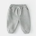 thumbnail image 2 of TOOYOU Boys Pants Toddler Children Kids Baby Solid Pants Trousers Size 2-3 Years , Grey, 2 of 3