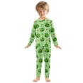 thumbnail image 3 of joogoo Golf Ball and Flag 2 Piece Long Sleeve Tee and Pants Cotton Pajama Set 8Y, 3 of 7