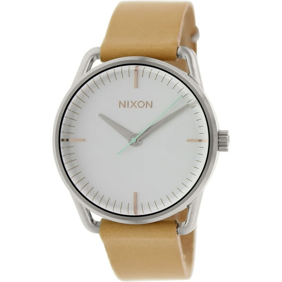 Nixon Women's Mellor A1291603 Brown Leather Quartz Fashion Watch