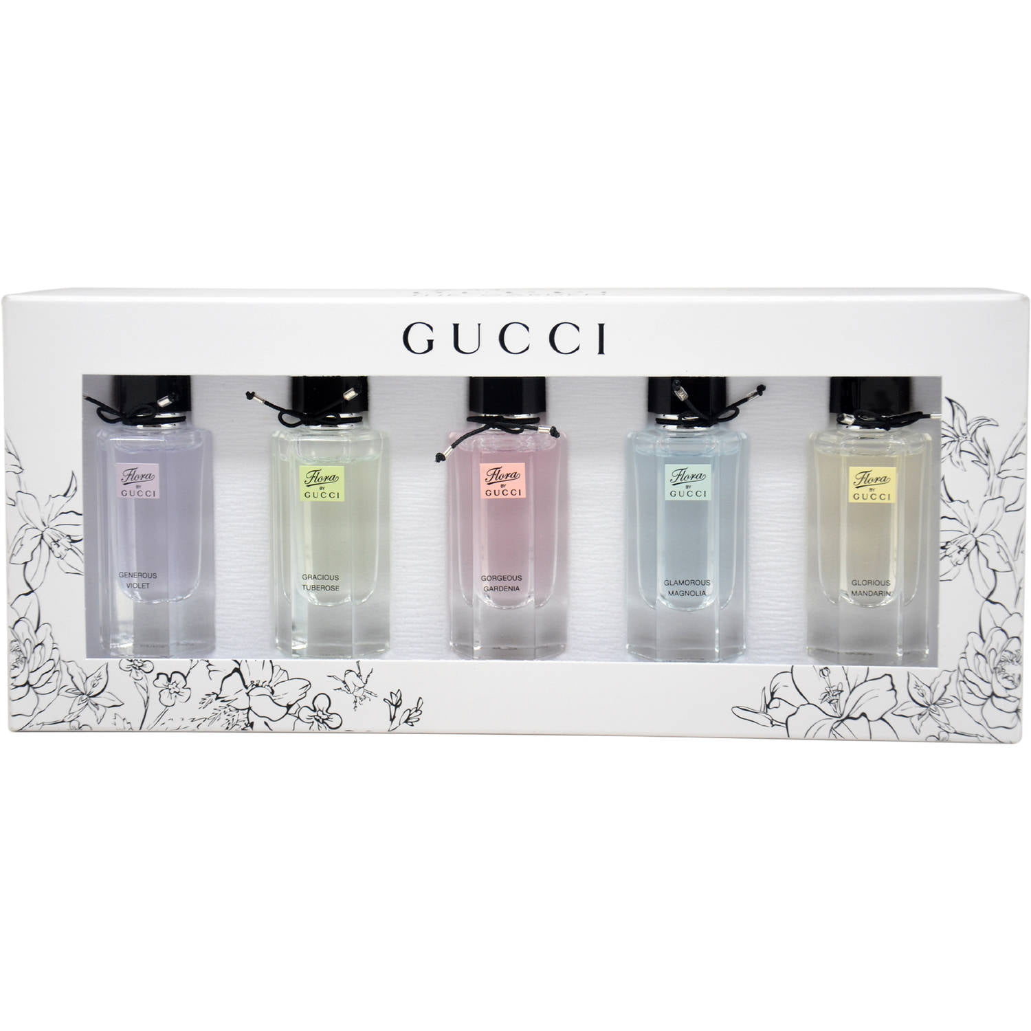 Flora The Collection by Gucci Women - 5 Pc Mini Gift Set - Walmart.com