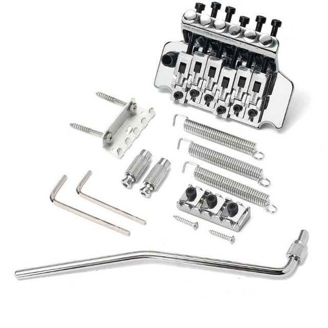 Double Roll Locking Tremolo System Bridge Electric Guitar Parts for Floyd Rose