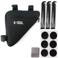 thumbnail image 1 of Sywqhk B-SOUL Bicicleta Triángulo Bolsa Neumático Palanca Varilla Reparación de neumáticos Parche Ciclismo Accesorios Sywqhk Alta Calidad, 1 of 9