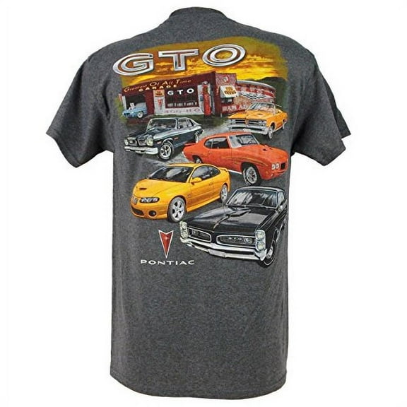 Pontiac GTO Classic Multi Car Garage Adult T-Shirt