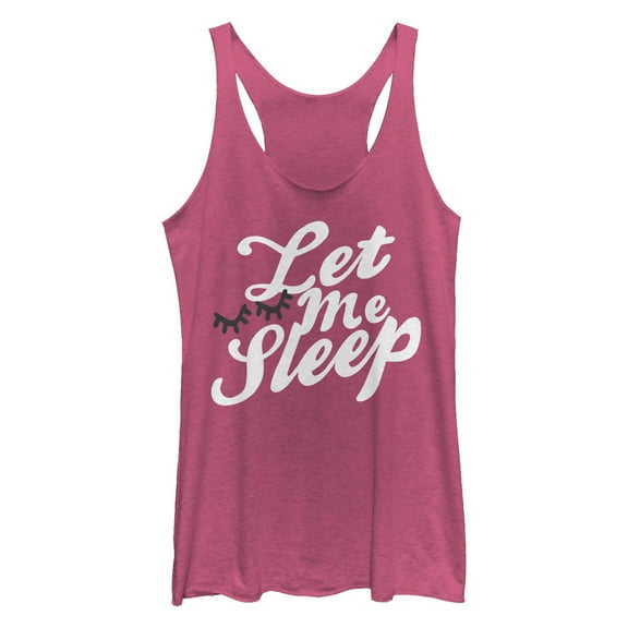 Women's Lost Gods Let Me Sleep  Racerback Tank Top