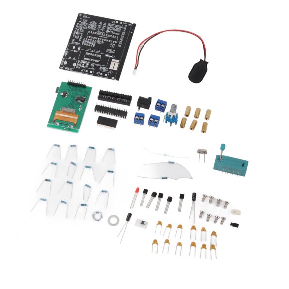 Volt Frequency Meter, Wide Application DC 6.8-12V Auto Shutdown ESR Transistor Tester for DIY