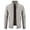 Beige-A, variant on IYTR Men's Winter Warm Knitted Sweaters Stand Collar Zipper Long Sleeve Pockets Coats Cardigan Sweaters Outwear with Zipper Pockets Beige XL