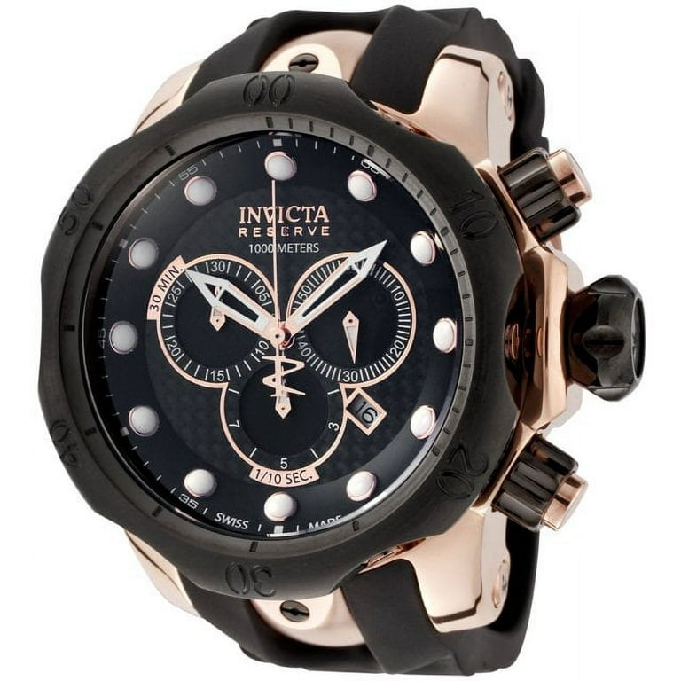 Invicta Men's 0361 Reserve Collection Venom Chronograph Black