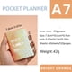thumbnail image 1 of Diario Cuaderno A7 Mini Cuaderno Organizador Planificador Diario Cuaderno Diario de Viaje un cuaderno, 1 of 3