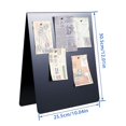 thumbnail image 6 of tasrioml Magnetic Bulletin Board 12 X 10 Inch Metal Display Board Double-Sided Dry Erase Memo Board for Home Office Decors Kitchen Classroom, 6 of 8