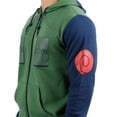 thumbnail image 2 of Naruto Shippuden Anime Men's Kakashi Hatake Costume Cosplay Zippered Hoodie, 2 of 5