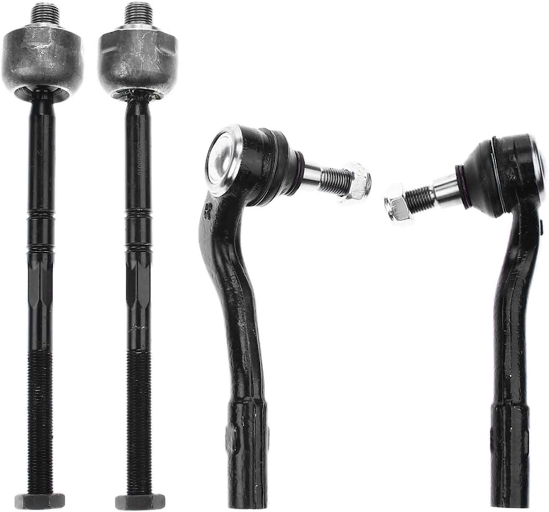 A-Premium 10Pc Front Suspension Kit Upper & Lower Control Arm Inner & Outer Tie Rod End Sway Bar Link Compatible with Mercedes Benz C230/240/280/320/350 2001-2007 & CLK320/350/500/550 2003-2009
