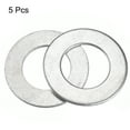 thumbnail image 2 of Uxcell 70mm x 40mm x 3mm Carbon Steel Flat Washer for Screw Bolt 5Pcs, 2 of 5