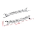 thumbnail image 5 of Piezas de repuesto de automóvil RC Aleación de aluminio Práctico Multi -funcional RC Accesorio ACCESORIO Multipropósito Simulados RC Auto Auto Silver 2 piezas Inevent FN001858-02, 5 of 5