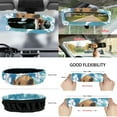 thumbnail image 6 of Yuyamidu Capybara Car Seat Cover Set of 12 Cute Auto Bucket Seat Covers Steering Wheel Cover Seat Belt Pad Armrest Cover Garbage Bin Air Vent Pocket Rearview Mirror Cover Coasters Keychain, Blue, 6 of 7