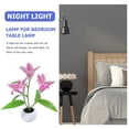 thumbnail image 3 of unbranded De Rosa Con Maceta De Flor Plástico Decorativa Para Uso En Hogar Y Oficina, 3 of 6
