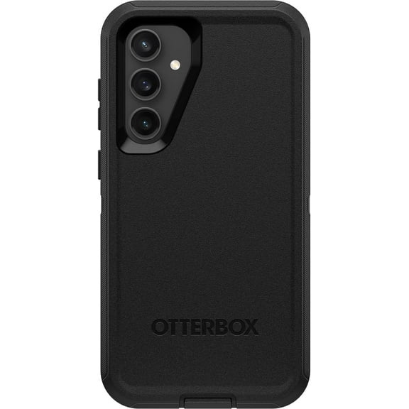 OtterBox Samsung Galaxy S23 FE (Only) - Defender Series Case - Black - Case Only - Rugged & Durable - with Port Protection - Non-Retail Packaging