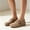 Khaki, variant on KEVCHE Women's Comfortable Casual Loafers, Lightweight Slip On Walking Shoes with Breathable Design for Daily Commute, Versatile Loafers for Travel Work Home Gift