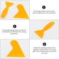 thumbnail image 2 of 10pcs Car Film Triangle Scraper Car Film Tool Vehicle Film Sticking Tool, 2 of 7