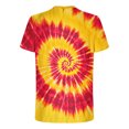 thumbnail image 5 of Taqqpue Mens Tie Dye T Shirt Short Sleeve Round Neck Shirts Summer Muscle Gym Tops Casual Quick Dry Workout Athletic Bodybuilding Cotton Tee, 5 of 5