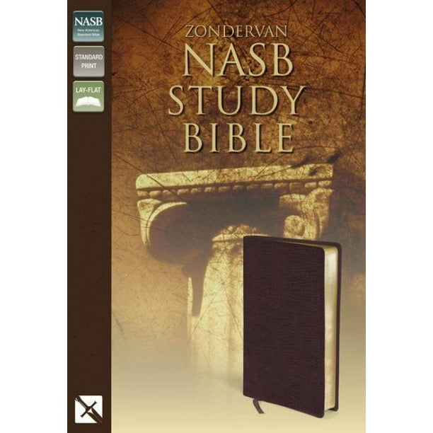 Zondervan NASB Study Bible (Cuir Massif)