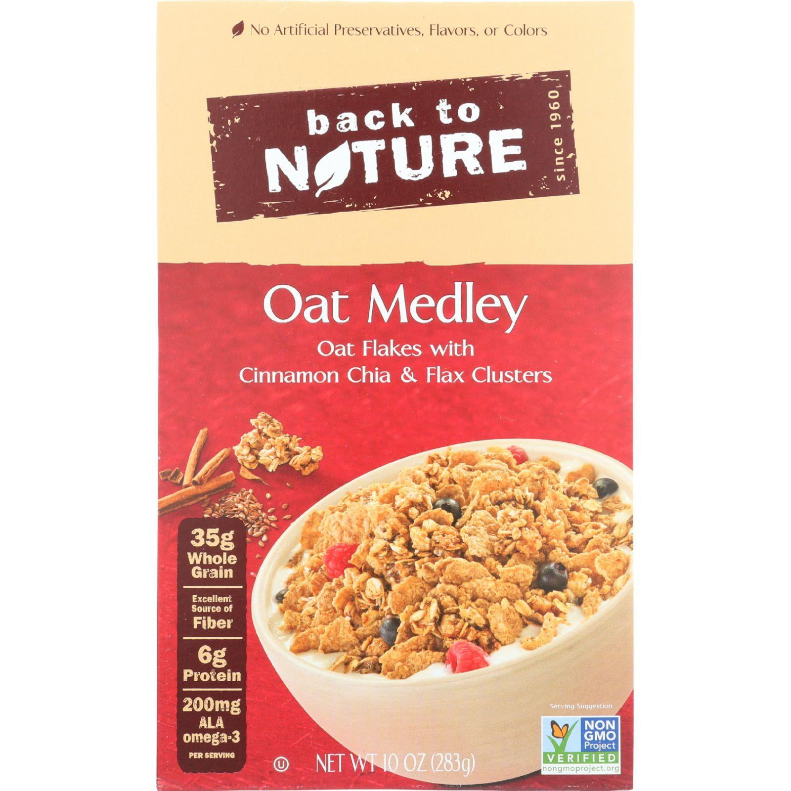 Back to Nature Oat Medley Cereal, 10 oz - Walmart.com