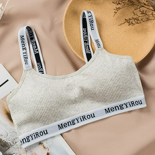 GRE4 11 18 Anos Sujetador Para Nina Ninos bralette tops Chaleco Aprendizaje Ninas Ropa Interior Periodo De Desarrollo Walmart en linea