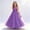 Purple, variant on Girls 5-15 Years Embroidered Tulle Princess Dress Sleeveless formal Ball Gown Wedding Flower Girl Party Pageant Dress for Special Occasions White 14 Years