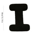 thumbnail image 3 of Uuiauoio Black Letter Pillow - Soft Plush Alphabet Throw Pillow, A to Z Decorative Initial Pillow for Couch, Sofa, Bed, Car, Room - Letter Cushions for Home Decor, Gift, Photo Prop, 3 of 4