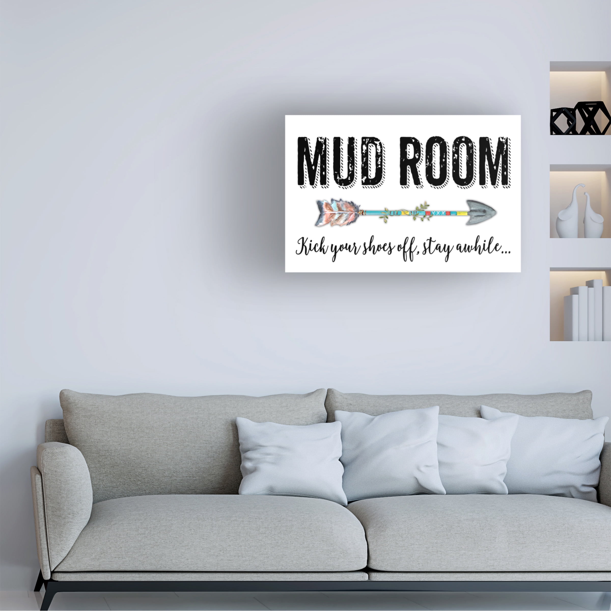 Trademark Fine Art 'Mud Room 3' Canvas Art by Jean Plout