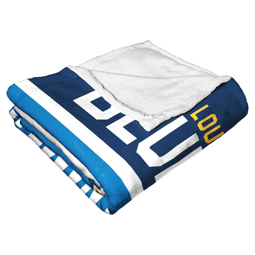 St. Louis Blues NHL Colorblock Personalized Silk Touch Throw Blanket, 50" X 60"