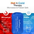 thumbnail image 3 of LotFancy Ice Pack for Injuries, 2 Pcs Reusable Hot Cold Gel Pack for Pain Relief, 7.3 x 3.7 in, 3 of 8