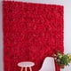 thumbnail image 2 of Hermoso pilar de flores artificiales, panel de flores artificiales para boda rojo, 2 of 7