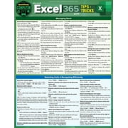 Microsoft Excel 365 Tips & Tricks - 2019 : a QuickStudy Laminated Software Reference Guide (Edition 1) (Other)