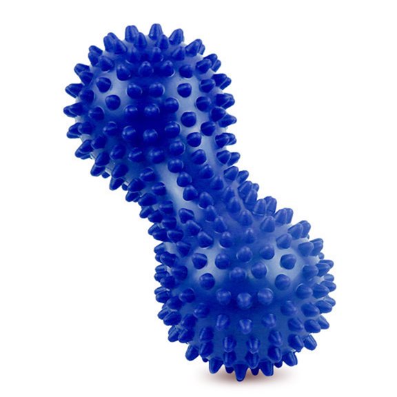 PVC Peanut Spiky Massage Ball Fascia Ball for Outdoor and Indoor Fintness Exercise