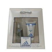Adidas Moves 2 Pc. Gift Set ( Eau De Toilette Spray 1.0 Oz + Moisturizing Body Lotion 2.0 Oz ) for Women by Adidas